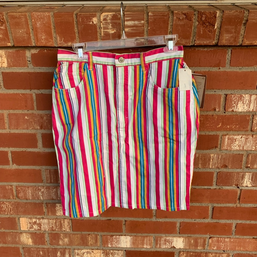 vintage 90s jean skirt
